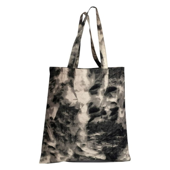 Q-Tees TD800 Tie-Dyed Canvas Bag-STORMY ASH