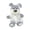 A, variant on Schnauzer Plush Toy Puppy Stuffed Animal with Bathrobe, 8.66 Inch Cute Dog Doll, Soft Huggable Decorative Companion for Home Decor and Gift Giving