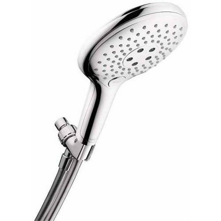 Hansgrohe Raindance E-150 Air - Hansgrohe 04487820 Raindance Select Multi-Function Hand Shower Package, Hose and Holder Included, Various Colors