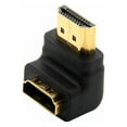 thumbnail image 5 of SatelliteSale Digital HDMI Male to Female Right Angle 4K HDR PVC Black Adapter 90 Degree, 5 of 8