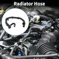 thumbnail image 2 of Manguera del radiador, manguera de calefacción del radiador, tubo de salida del radiador para Volkswagen Golf 1.8L 2015-2018 No.5Q0122051AN, tubo de refrigerante de plástico negro 1 Pc, 2 of 6