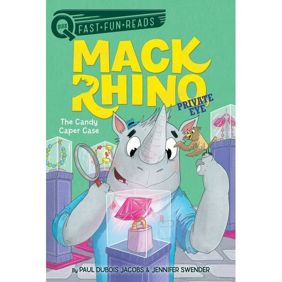 Mack Rhino, Private Eye The Candy Caper Case: A Quix Book, Book 2, (Paperback)