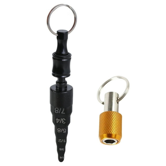 6 In 1 HVAC Repair Tool with Bit Holder for Aluminum Tube Flaring and Expansion Swage Pipe Expander Drill Bit Kits