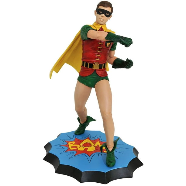 batman and robin statue
