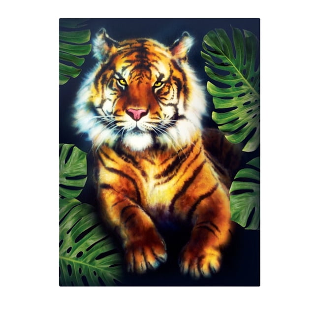 Animal DIY 5D Diamante Pintura Rhinestone Imagen 20x25cm Hugo Pintura del diamante del bricolaje