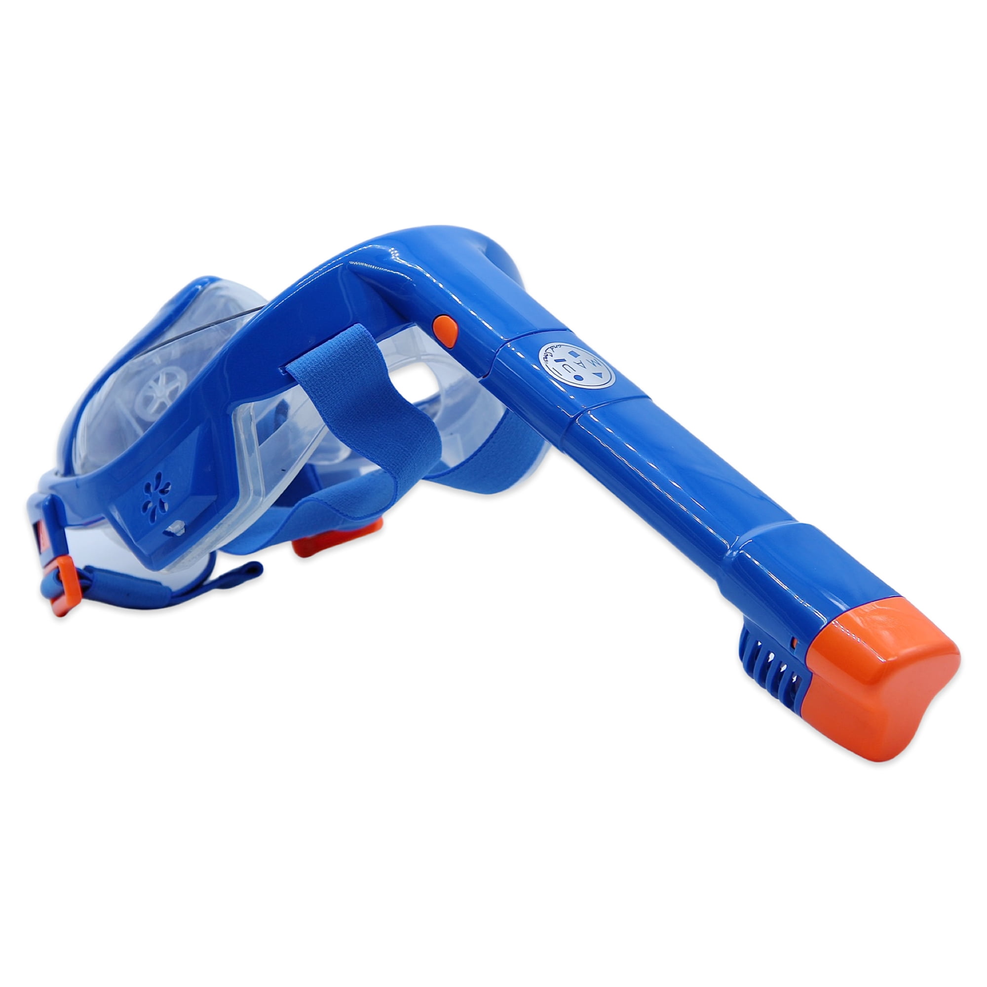 Maui and Sons Blue Full Face Diving Mask - L/XL for Adults