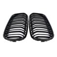 thumbnail image 1 of Par De Rejillas Delanteras De Coche Negras Brillantes, Vallas Dobles, Rejillas De Carreras De Estilo De Coche Para Bmw F20 F21 1 Series 2015-2016 Scienceny VI007169-00, 1 of 7