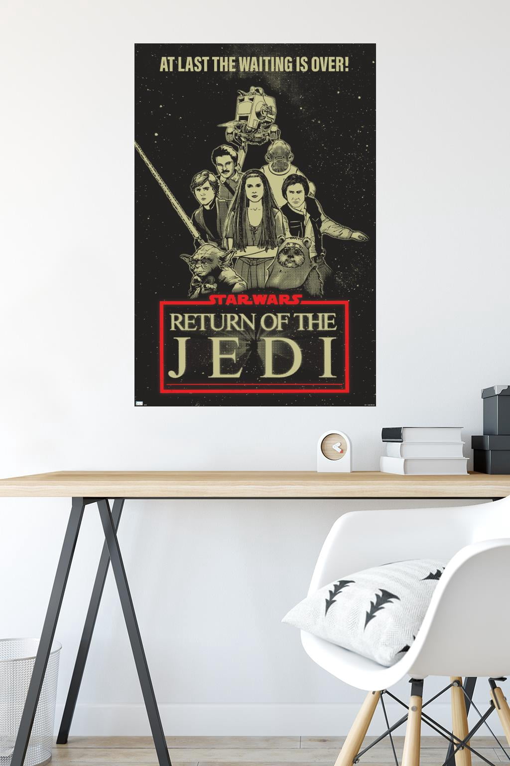 Star Wars: Return of the Jedi - The Wait Is Over Wall Poster, 22.375" x 34"