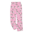 thumbnail image 4 of Puyaiuu Women's Christmas Plush Pajama Pants with Pockets, Soft Fleece Pants Holiday Print Gift, 4 of 6