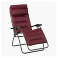 thumbnail image 1 of Lafuma RSX Clip Air Comfort Padded Zero-Gravity Multi-Position Reclining Chair, Bordeaux, 1 of 4