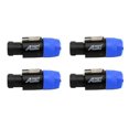 thumbnail image 1 of Adaptadores AUDIO 2000'S ACC31A1P2 Speakon macho a 1/4 TS, 1 of 4