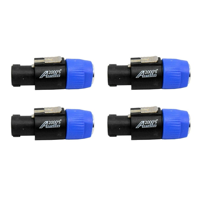 Adaptadores AUDIO 2000'S ACC31A1P2 Speakon macho a 1/4 TS