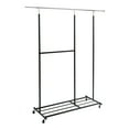 thumbnail image 3 of Clothes Rack, Clothing Rack with Wheels, Rolling Garment Rack, 3 of 13