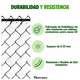 thumbnail image 3 of Cinta Rompevientos Plástica INMATMEX Para Malla Ciclónica Rollo 20 m2 Blanco, 3 of 10