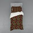 thumbnail image 2 of Ambesonne Floral Bedding Set 4 Pcs, Vintage Daisy Sunflower, Queen, Multicolor, 2 of 3
