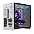 thumbnail image 3 of Velztorm Lux Gaming/Entertainment Desktop PC (AMD Ryzen 9 5950X 16-Core, 64GB RAM, 1TB PCIe SSD, GeForce RTX 4060, Wifi, White, Win 10 Home), 3 of 7