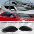 thumbnail image 2 of Rear View Mirror Cover Car Mirror Accessories Side View Mirror Cover Mirror Cap Compatible with Hyundai Compatible with Elantra MD Mirror Covers For Cars Left, 2 of 9