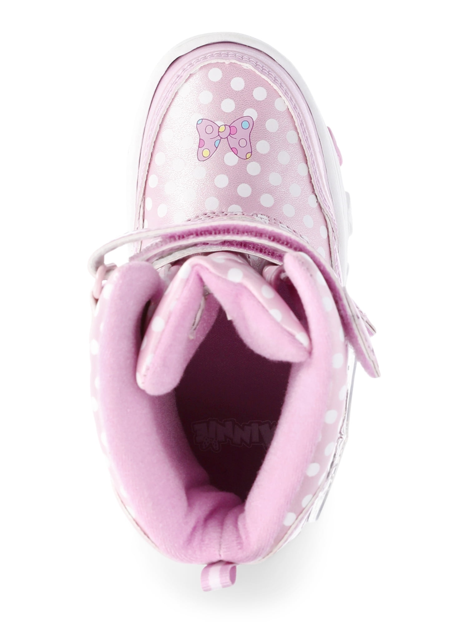 Disney Toddler Girls Minnie Mouse Snow Boots, Sizes 7-12