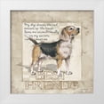 thumbnail image 1 of Phillips, Anita 12x12 White Modern Wood Framed Museum Art Print Titled - My Dog, 1 of 4