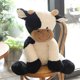 thumbnail image 4 of Cow Year Plush Toy Cute Cattle Stuffed Animals Cattle Soft Doll Kids Toys Birthday Gift for Children (Black and White, 50cm/19inch), 4 of 4
