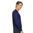 thumbnail image 2 of Expert Brand USA-Made Men's Natural-Feel Jersey Long Sleeve, Navy, Small, 2 of 5