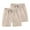 Beige, variant on Ovbmpzd Beige Baby Boy Shorts High Waisted Sports Solid 2 Pack Drawstring Shorts Infant Pants Girl Newborn 2-3years