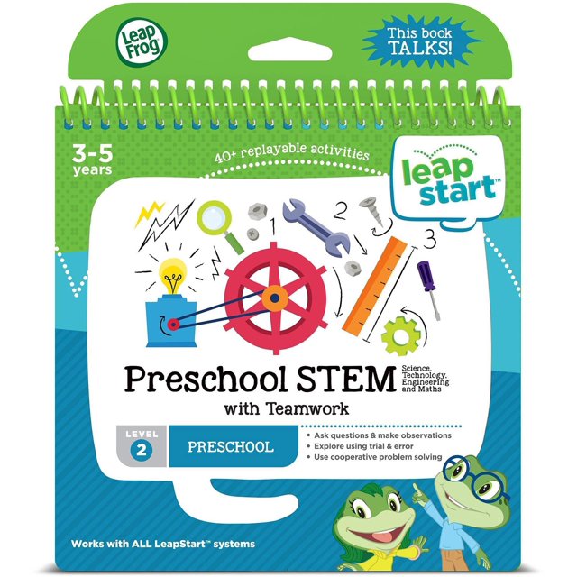 Libro de actividades LeapFrog LeapStart Pre-Kindergarten STEM