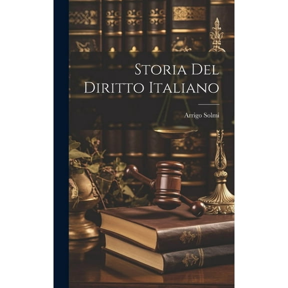 Storia Del Diritto Italiano (Hardcover)