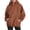 Brown, variant on Hueoook Womens Hoodie Pullover Fall Sweatshirts Oversized Hoodies Casual Long Sleeve Fleece Sweatshirts Pullover Sweaters Mint Green L