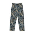 thumbnail image 5 of Balery Indian Paisley 2 print Men's Pajama Pants,Ultra Lightweight Pjs,Lounge Pant-Small, 5 of 9