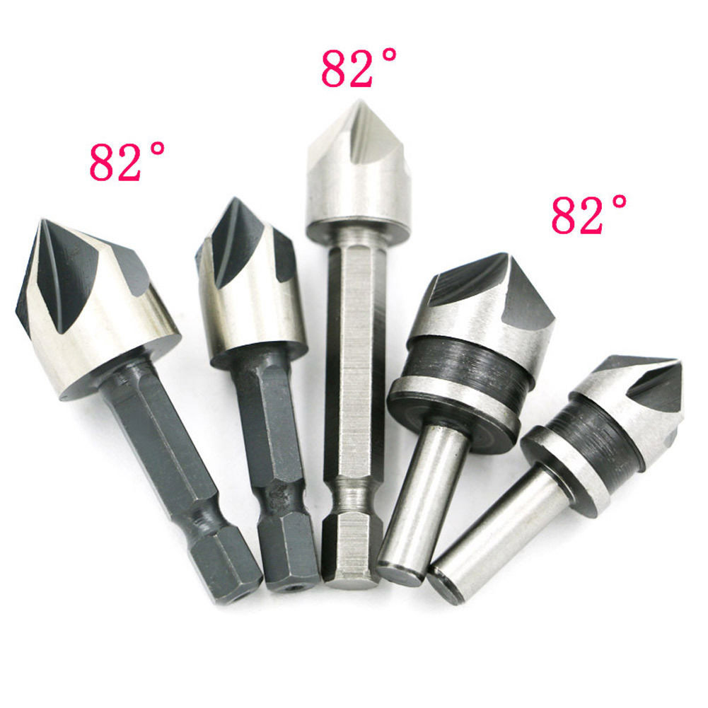 Flute Countersink Drill Bit Set Tools 