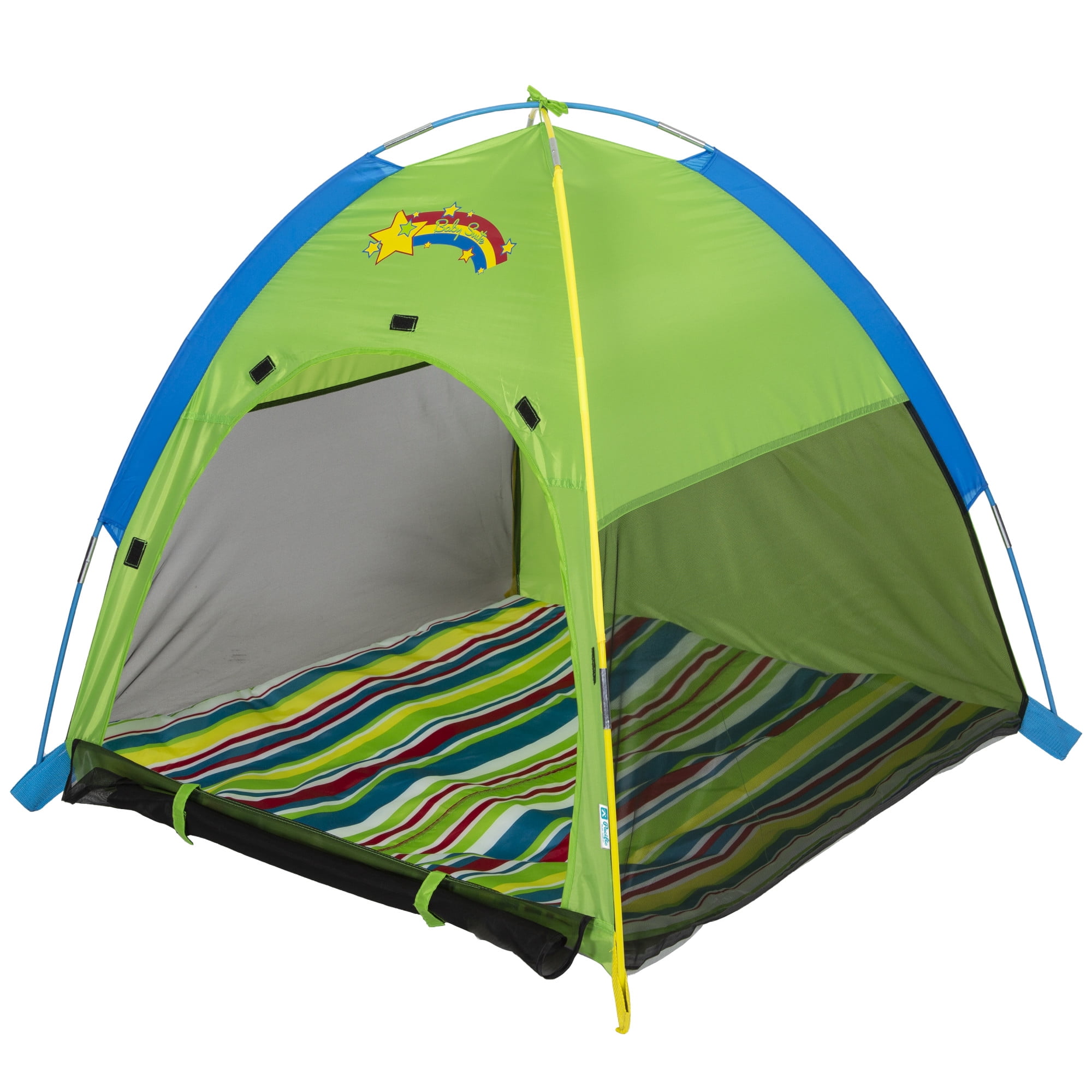 Pacific Play Tents Baby Suite Deluxe Lil' Nursery Polyester Play Tent, Multi-Color, Child