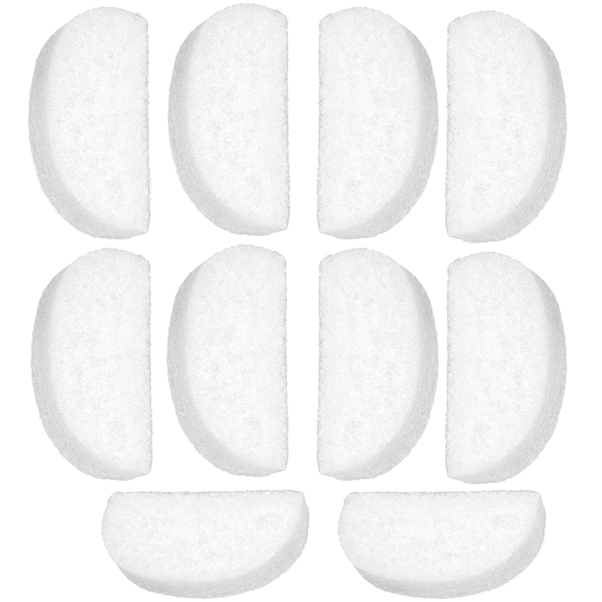 Qzbhct 16 Pcs Fine Filter Pad for Fluval 104 105 106 107 204 205 206 207 Canister Filter Aquarium Filter Sponge Replacement