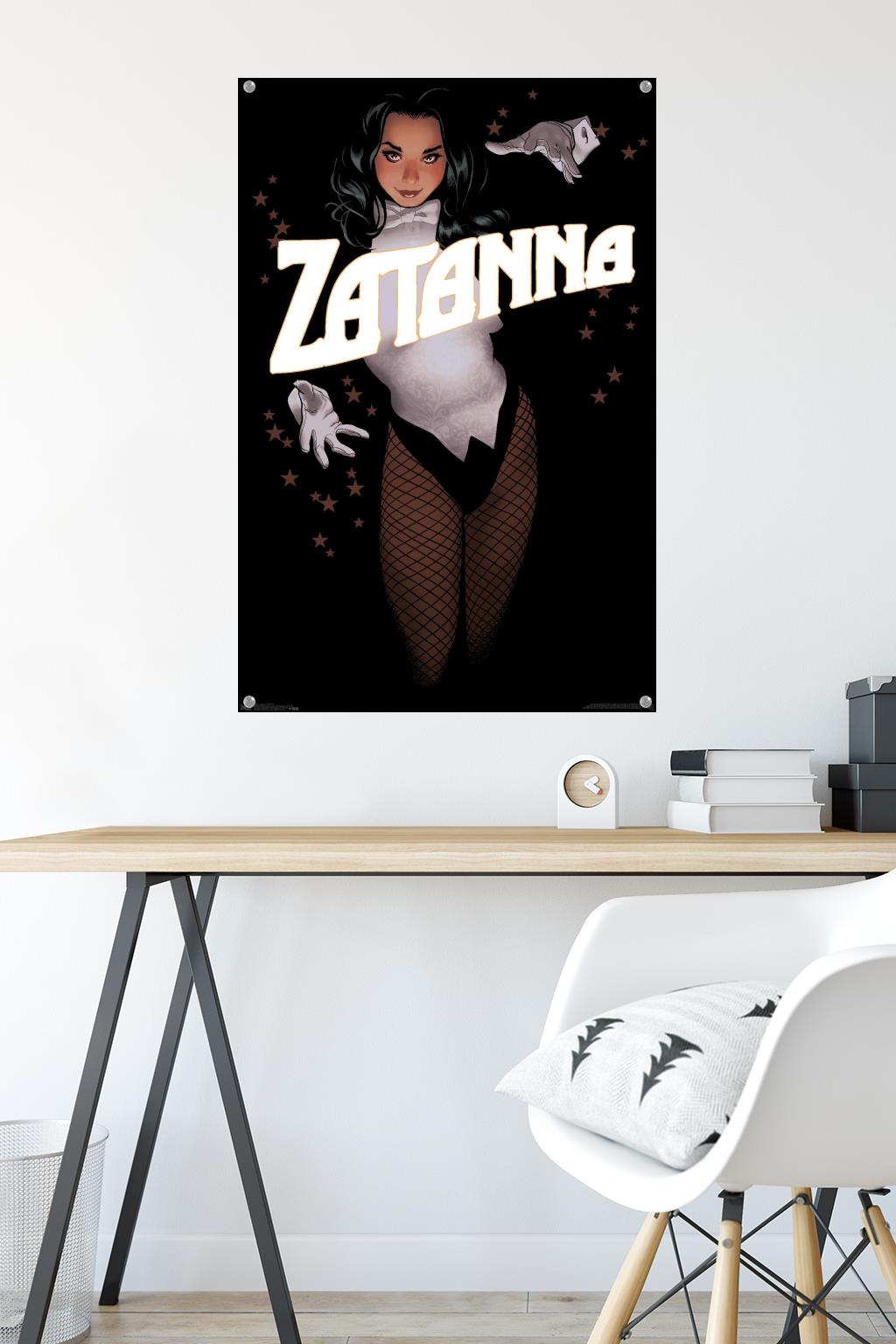 DC Comics - Zantanna - Alex Ross Portrait Wall Poster with Push Pins, 22.375" x 34"