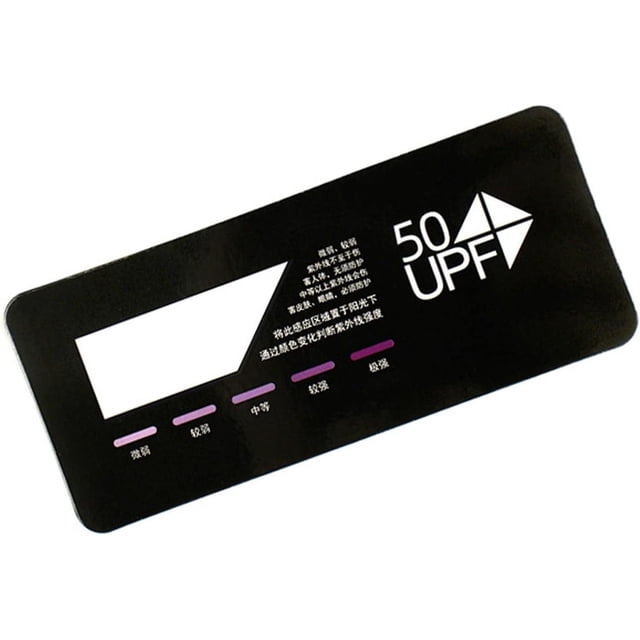 Professional UV Test Card UPF50+ Test Card Premium UVB Test Card UV Test Strips Outdoor Sunshine Testing Card Uv Sensor Card Uv Sensor Uv Sensor Light