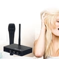 thumbnail image 3 of K2 Wireless Mini Family Home Karaoke Singing Machine Box;Microphone Echo System Handheld Singing Machine Box Microphone Karaoke Player, 3 of 8
