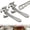 2PCS, variant on 7-in-1 Aluminum Bung Wrench, Heavy Duty Drum and Bucket Opener Tool, All Aluminum Barrel Wrench for 5 to 55 Gallon Barrels