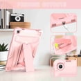 thumbnail image 2 of Dteck for Lenovo Tab M10 Plus 3rd Gen 10.6" TB-125F/128F (2022) Shockproof Heavy Duty Rugged Stand Back Cover,Rosegold, 2 of 5