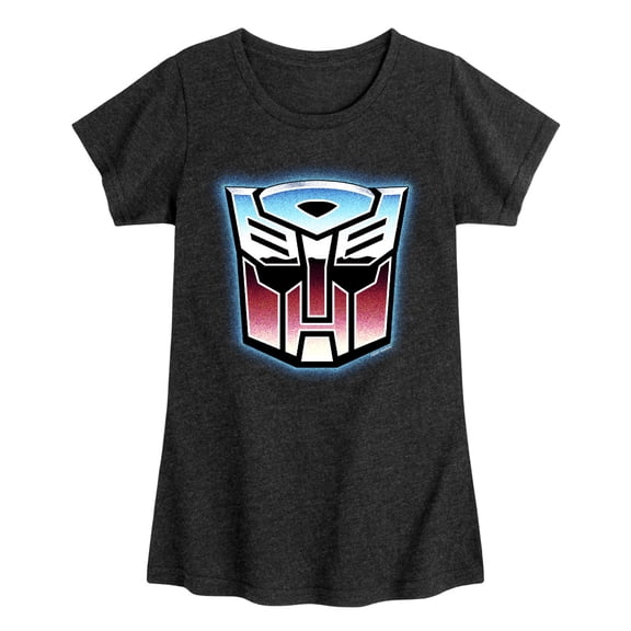 Transformers - Autobot Chrome - Girls Fitted Short Sleeve T-Shirt