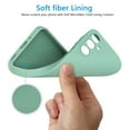 thumbnail image 5 of For Samsung Galaxy A17 5G Case Silicone Cover, Shockproof Rugged Phone Case for Galaxy A17 5G Tekcoo Soft Gel Rubber Slim Protective Cute Cover with Anti-Scratch Microfiber Lining - Mint, 5 of 9