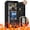 59.1"H x 26.0"W x 27.0"D, variant on TigerKing 24 Cu Ft Large Fireproof Safe for Home, Heavy Duty 406 lb Gun Safe with 45-Min Fire Protection (1200°F), 12-Gauge Steel, 10 Locking Bolts, Electronic Keypad, for Rifles Pistols – Black