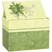 Lang Recipe Card Box With Recipe Cards,