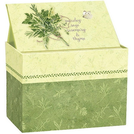 Lang Recipe Card Box With Recipe Cards,