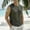Army Green, variant on Men's Mesh Sleeveless Tank Top, Loose Fit Crew Neck Shirt with Chest Pocket, Breathable See Through Design for Beach, Summer Vacation and Casual Wear, Sizes S-2XL Pink