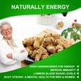 thumbnail image 6 of Wisconsin American Ginseng, American Wisconsin Ginsengss Slices RootEnergy for Men & Women Ginseng in Soup, Tea 4 Ounce Box of 1 Medium Long-Branch, 6 of 8