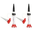 thumbnail image 4 of Set Of Magnetic  Tees,  Tees Magnetic  Tees Metal Nail Plastic 2PCS  For  Lovers For  Practice Red, 4 of 8