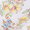 White Floral, variant on Women’s Longline Bikini Top, Sizes XS-XXL