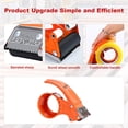 thumbnail image 4 of Tape Dispenser, Manual Dispenser for 50mm (2 Inch) Packaging Tape, Hand Held Tape Dispenser, Orange, 4 of 4