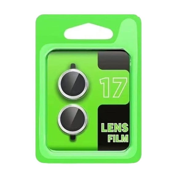 Phone Lens Lens Protector for 17 Tempered Glass Screen Cover with Metal Ring