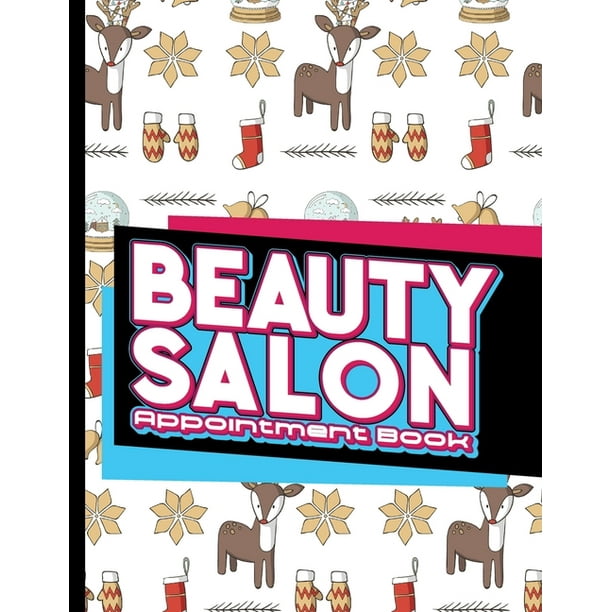 Beauty salon appointment book 7 columns appointment agenda
